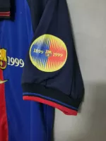 Barcelona 100th Anniversary Version Home Soccer Jersey - view 9
