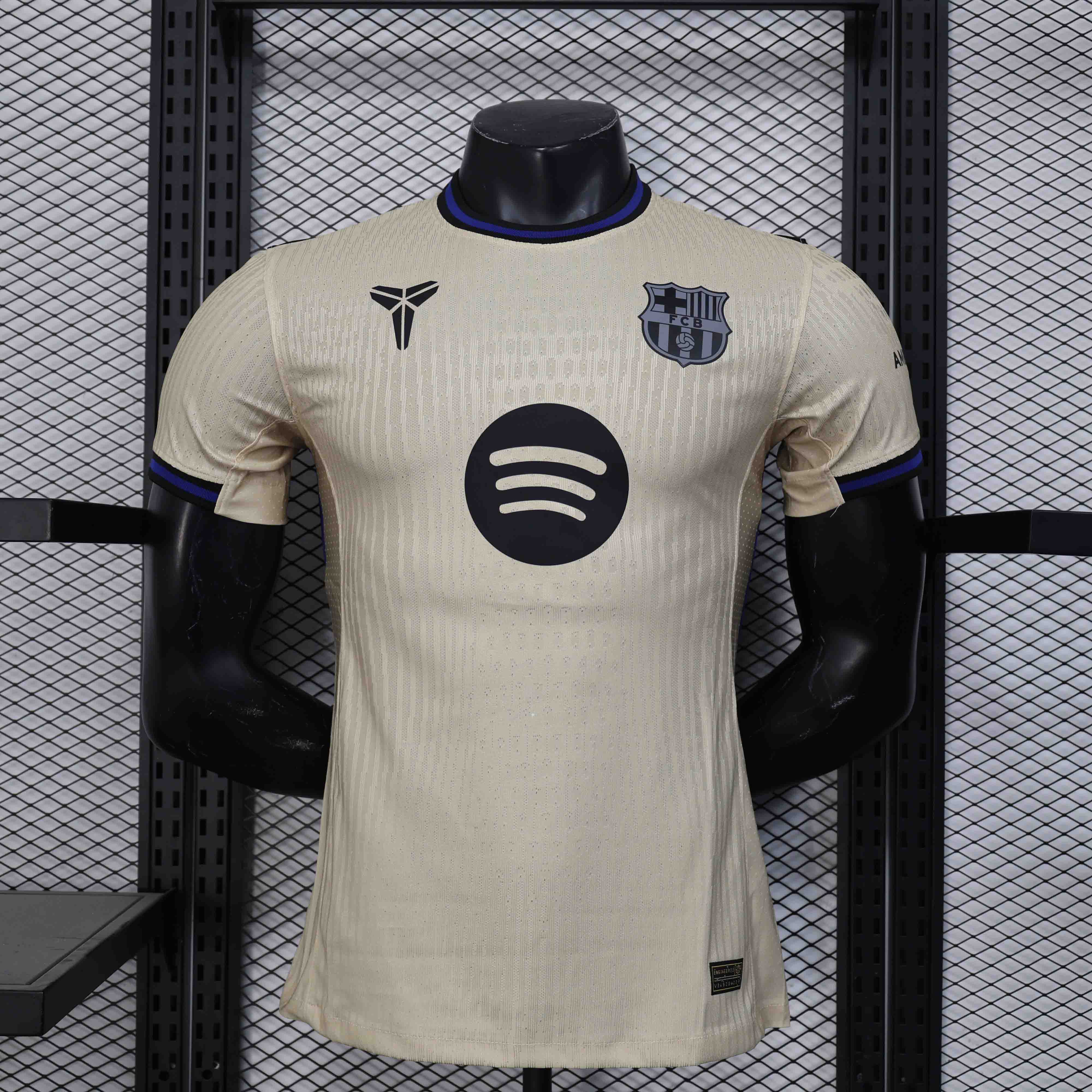25-26 Barcelona Away Player Version Soccer Jersey