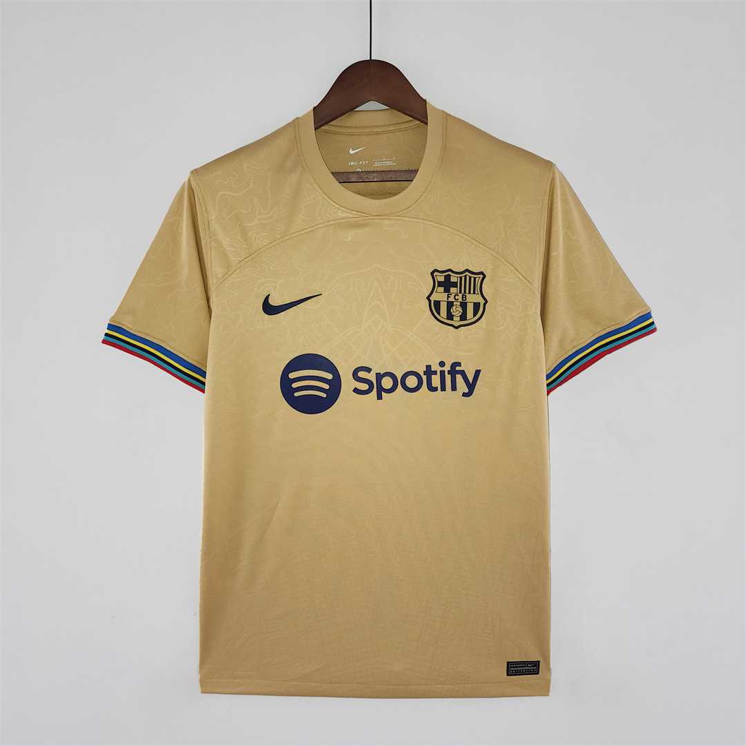 22-23 Barcelona Away Soccer Jersey