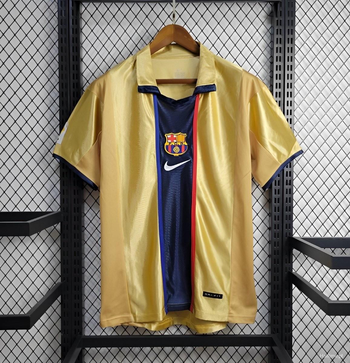 01-02 Barcelona Home Retro Jersey