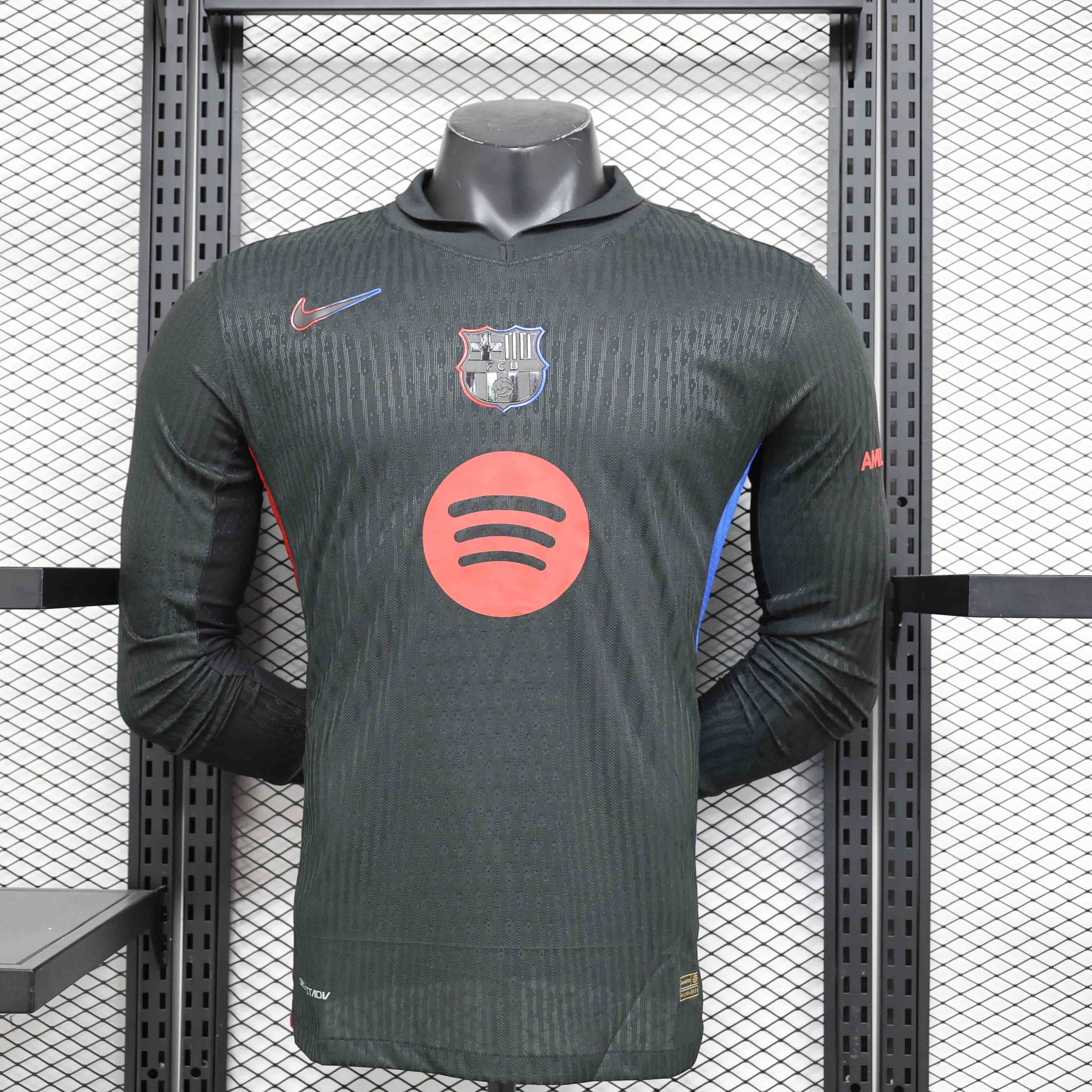 24-25 Barcelona Away Jersey Long Sleeve Player Version