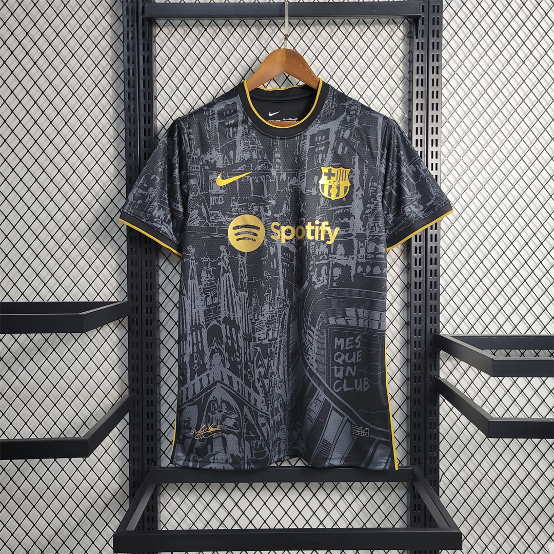 23-24 Barcelona Bleck Special Edition Jersey