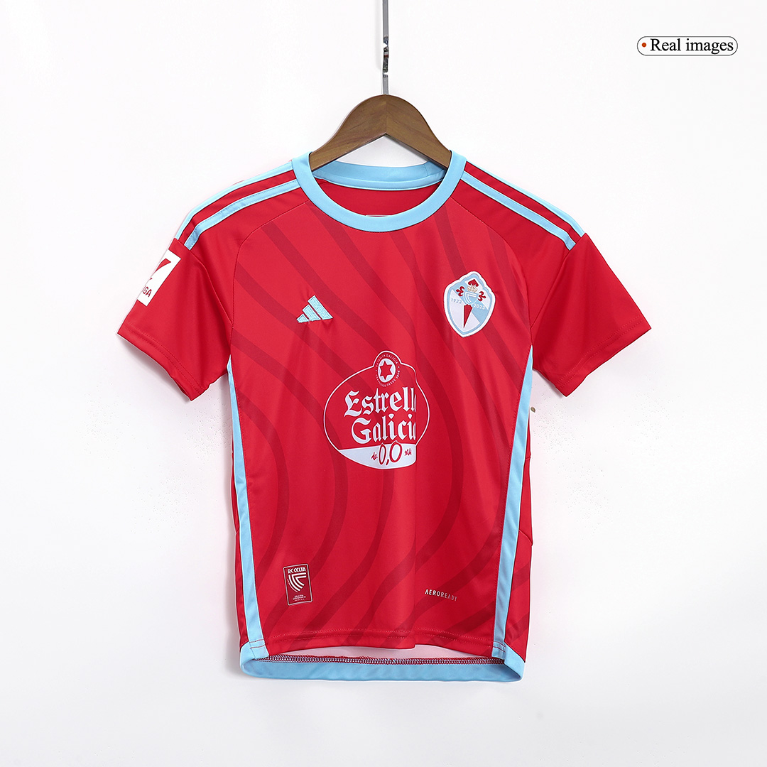 23-24 Celta Vigo Away Kids Kit Jersey+Shorts - view 12