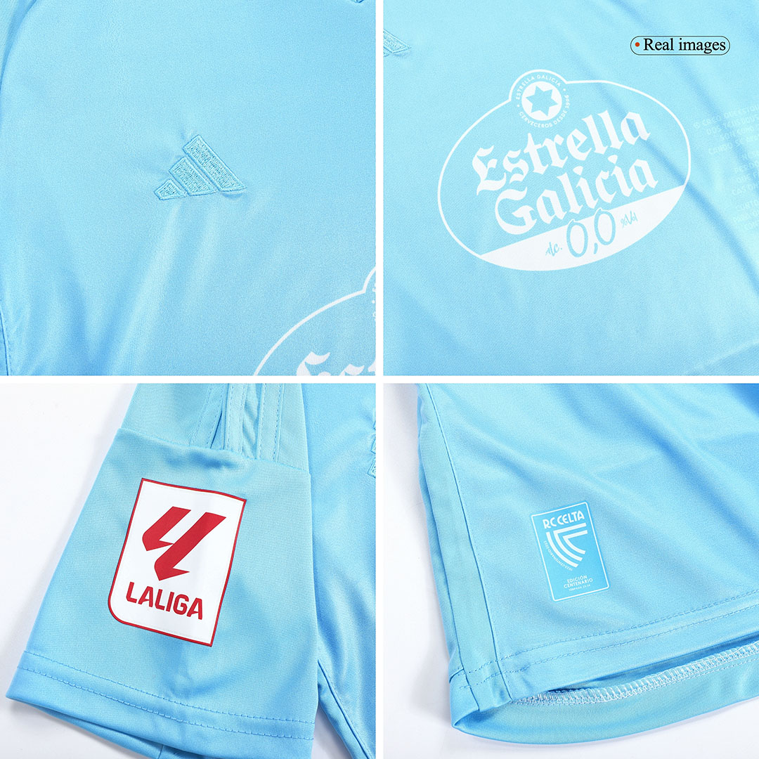 23-24 Celta Vigo Home Kids Kit Jersey+Shorts - view 6