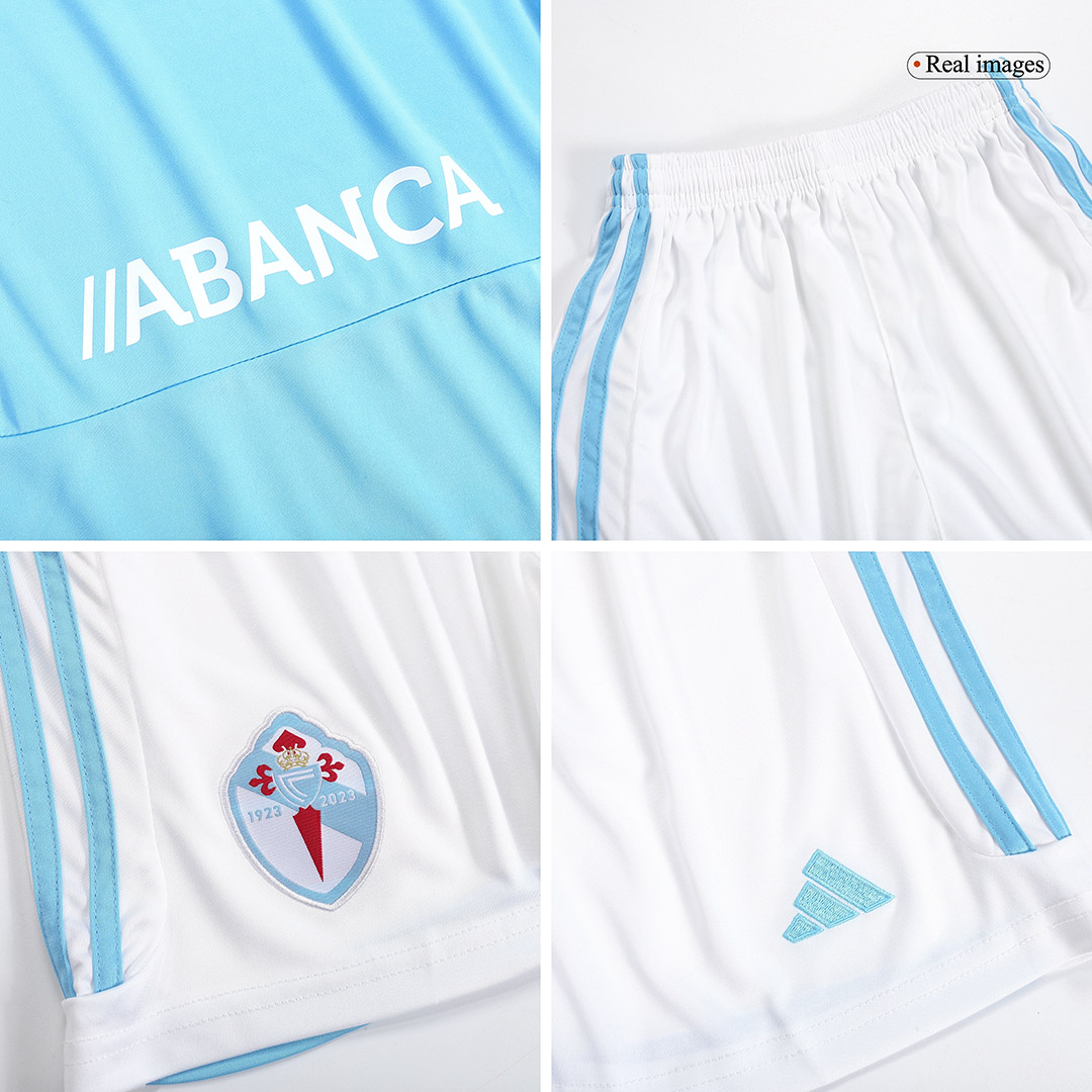 23-24 Celta Vigo Home Kids Kit Jersey+Shorts - view 9