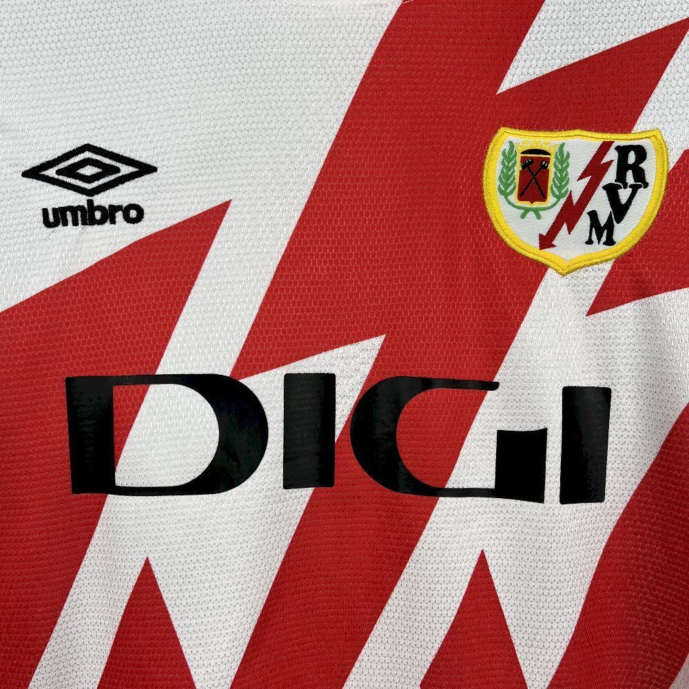 25-26 Rayo Vallecano Home Soccer Jersey - view 4