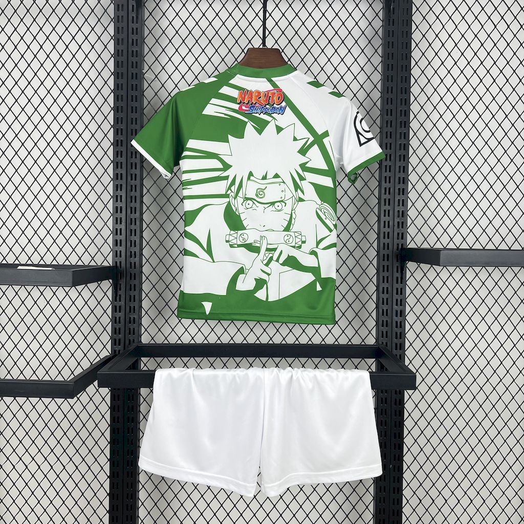 25-26 Real Betis x Naruto Special Edition Kids Kit Jersey+Shorts - view 4
