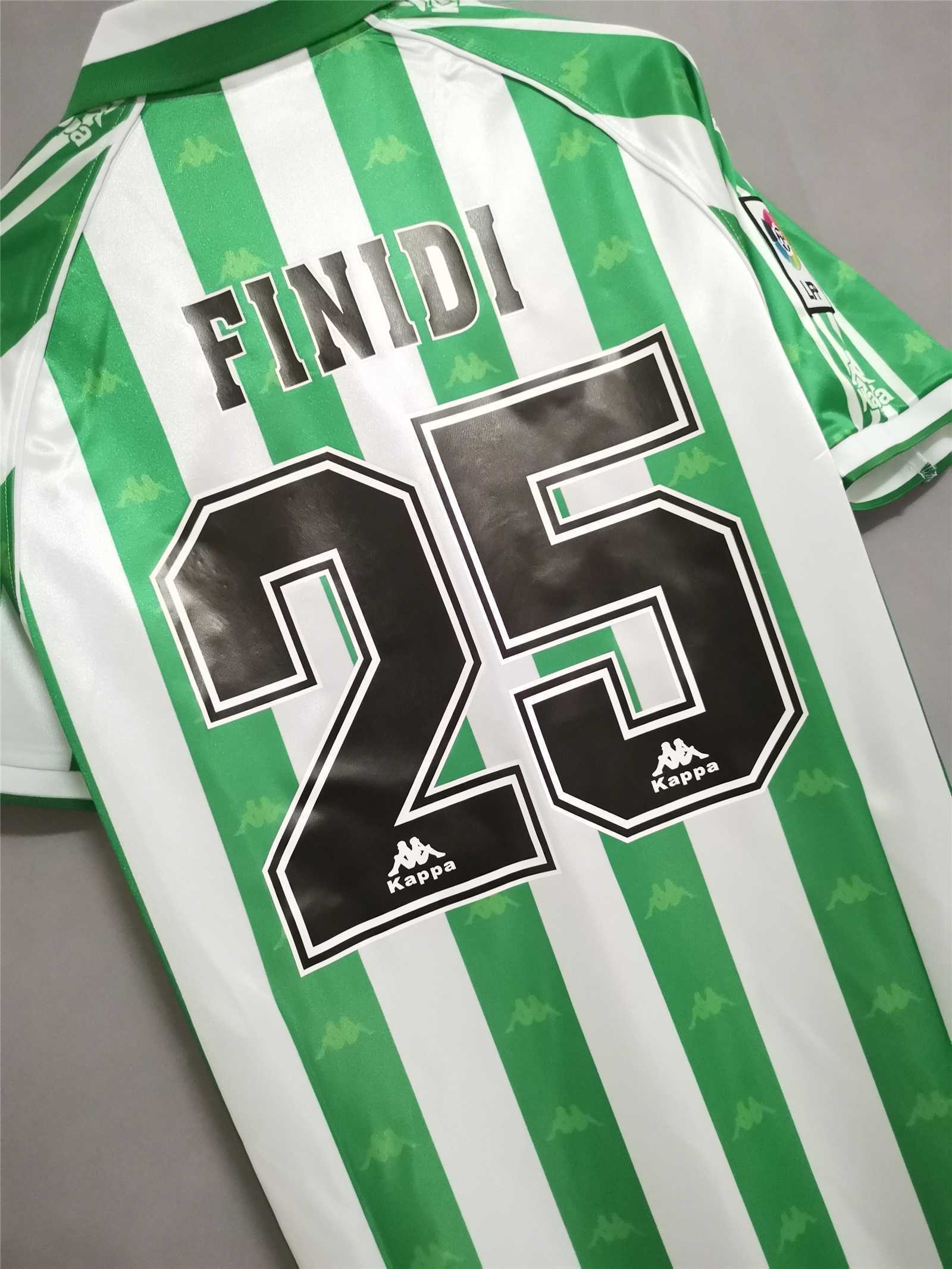 1995-1997 Real Betis Home Retro Jersey - view 10