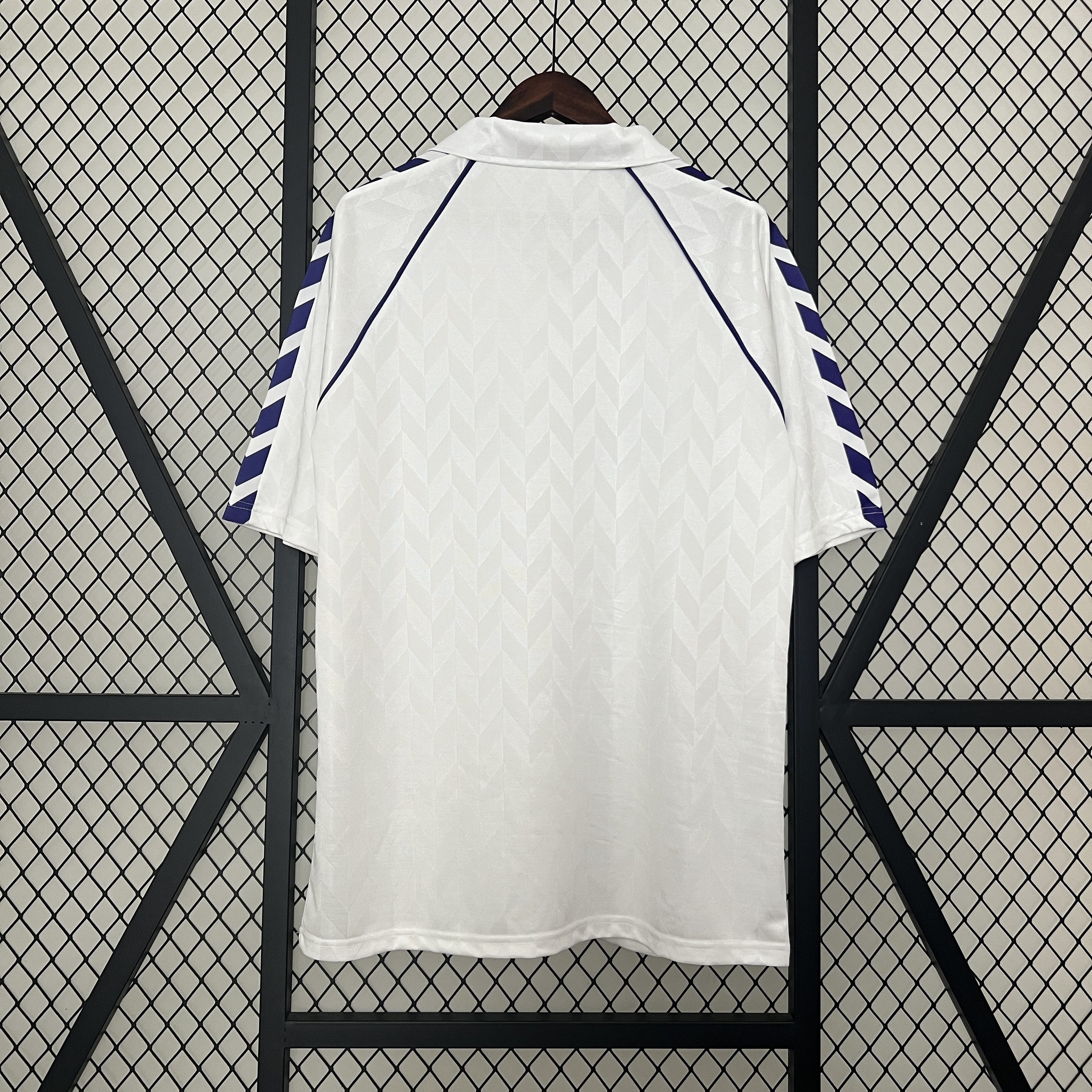 1986-88 Real Madrid Home Retro Soccer Jersey - view 3