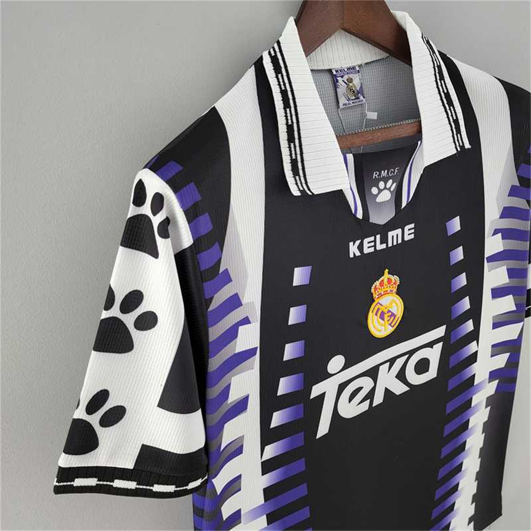 1997-98 Real Madrid Third Away Retro Soccer Jersey - view 6