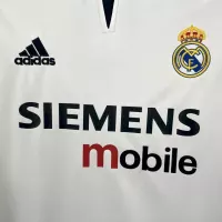 2003-04 Real Madrid Home Retro Soccer Jersey - view 5