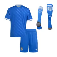25-26 Real Madrid Third Away Soccer Kids Full Kit Jersey+Shorts+Socks - view 3