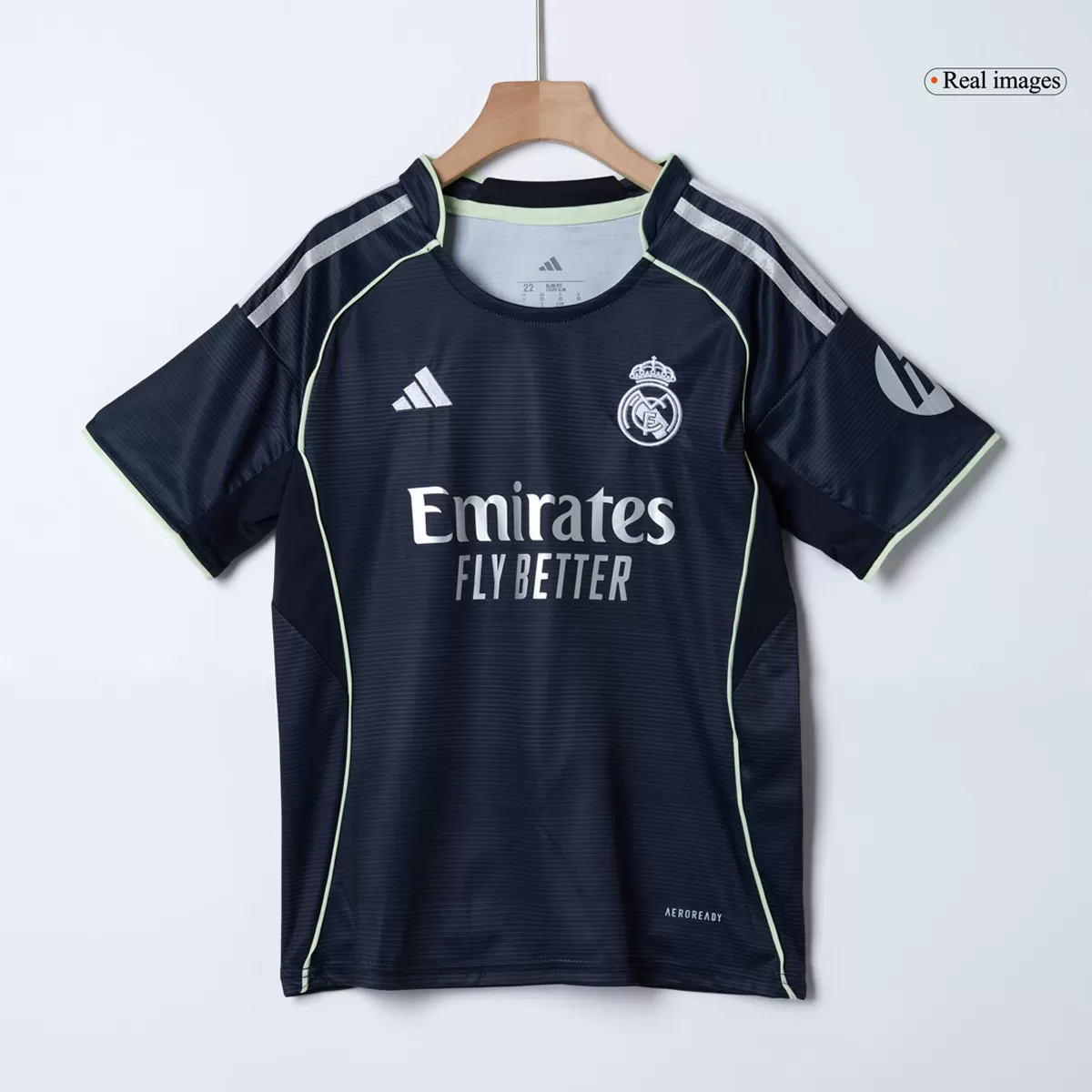 25-26 Real Madrid Away Soccer Kids Full Kit Jersey+Shorts+Socks - view 15