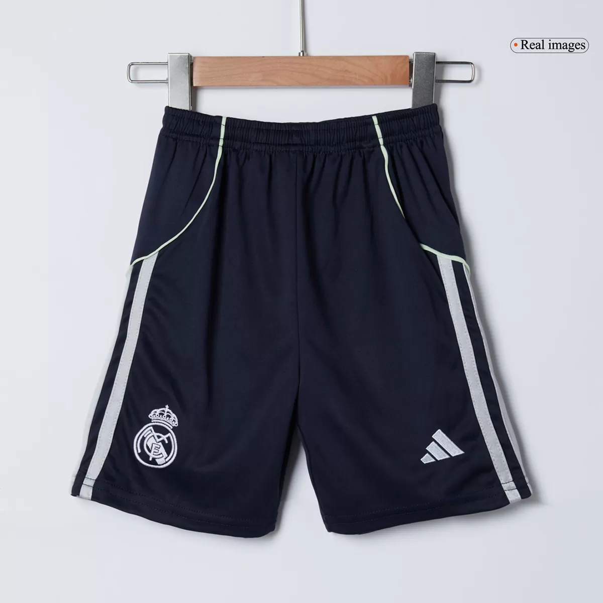 25-26 Real Madrid Away Soccer Kids Full Kit Jersey+Shorts+Socks - view 16