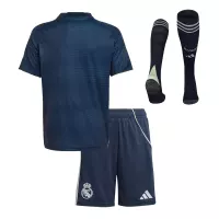 25-26 Real Madrid Away Soccer Kids Full Kit Jersey+Shorts+Socks - view 4