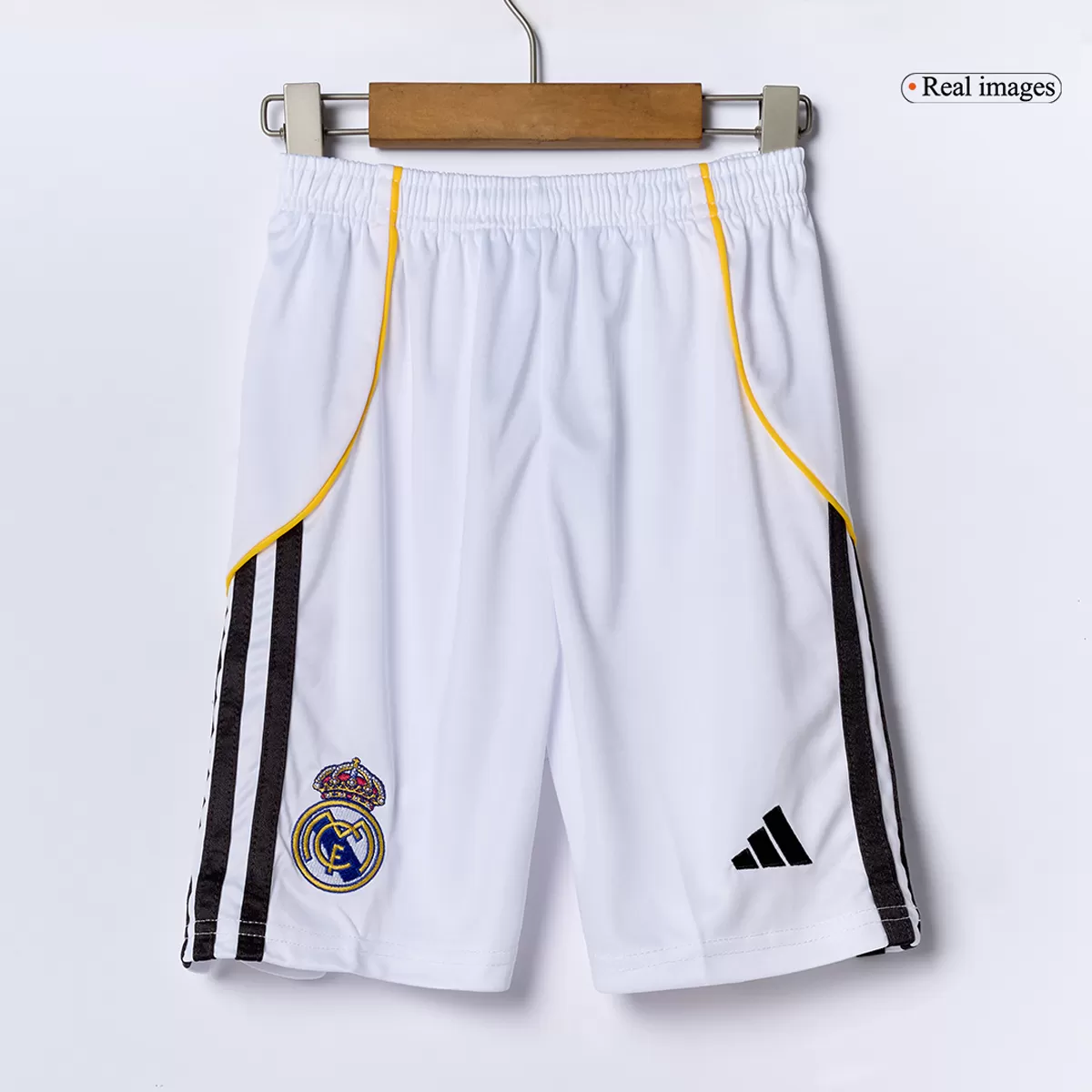 25-26 Real Madrid Home Soccer Kids Full Kit Jersey+Shorts+Socks - view 8
