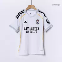 25-26 Real Madrid Home Soccer Kids Full Kit Jersey+Shorts+Socks - view 3