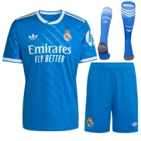 25-26 Real Madrid Third Away Soccer Full Kit Jersey+Shorts+Socks - view 1