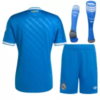 25-26 Real Madrid Third Away Soccer Full Kit Jersey+Shorts+Socks - view 3