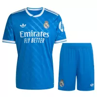 25-26 Real Madrid Third Away Soccer Full Kit Jersey+Shorts+Socks - view 4
