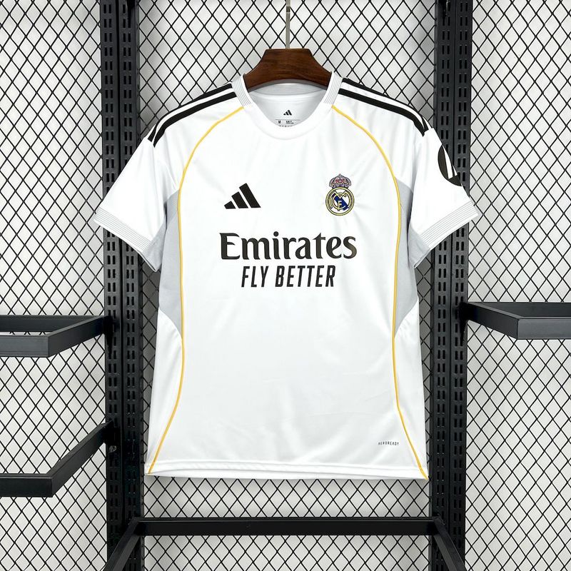 25-26 Real Madrid Home Soccer Kit Jersey+Shorts - view 4