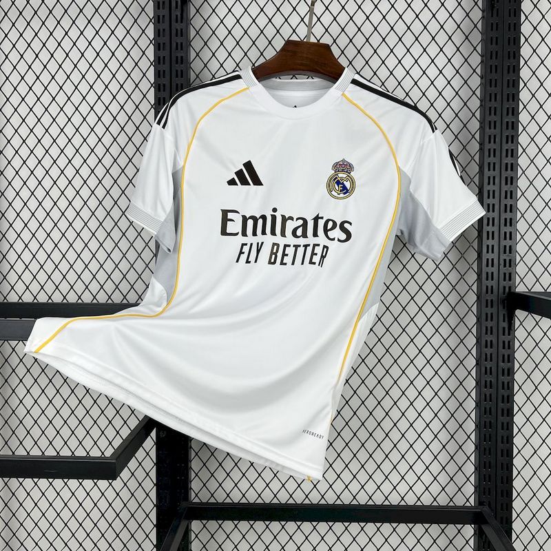 25-26 Real Madrid Home Soccer Kit Jersey+Shorts - view 6