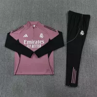 25-26 Real Madrid Training Sweat Kit(Top+Pants) Grey - view 4