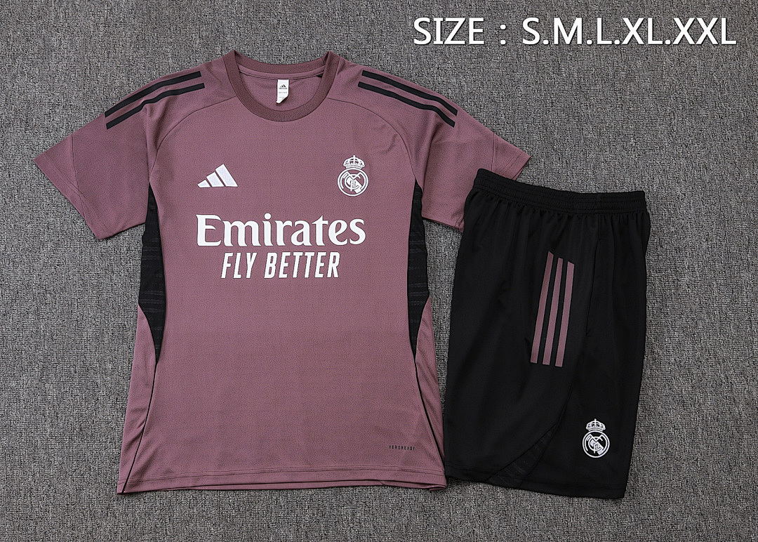 26-27 Real Madrid Pre-Match Training Soccer Jersey Suit Kit - view 6