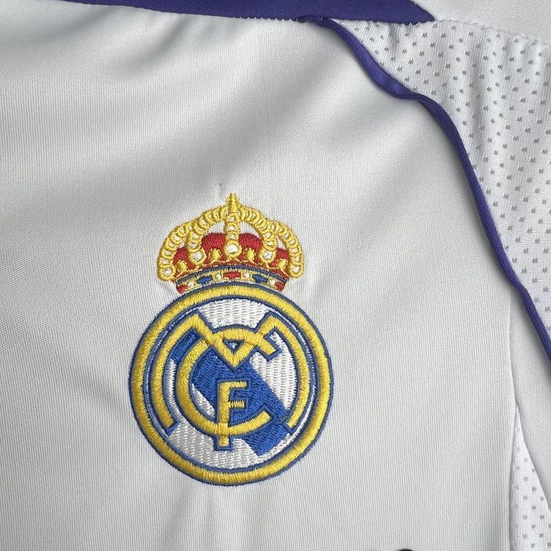 2007-08 Real Madrid Home Retro Jersey - view 5
