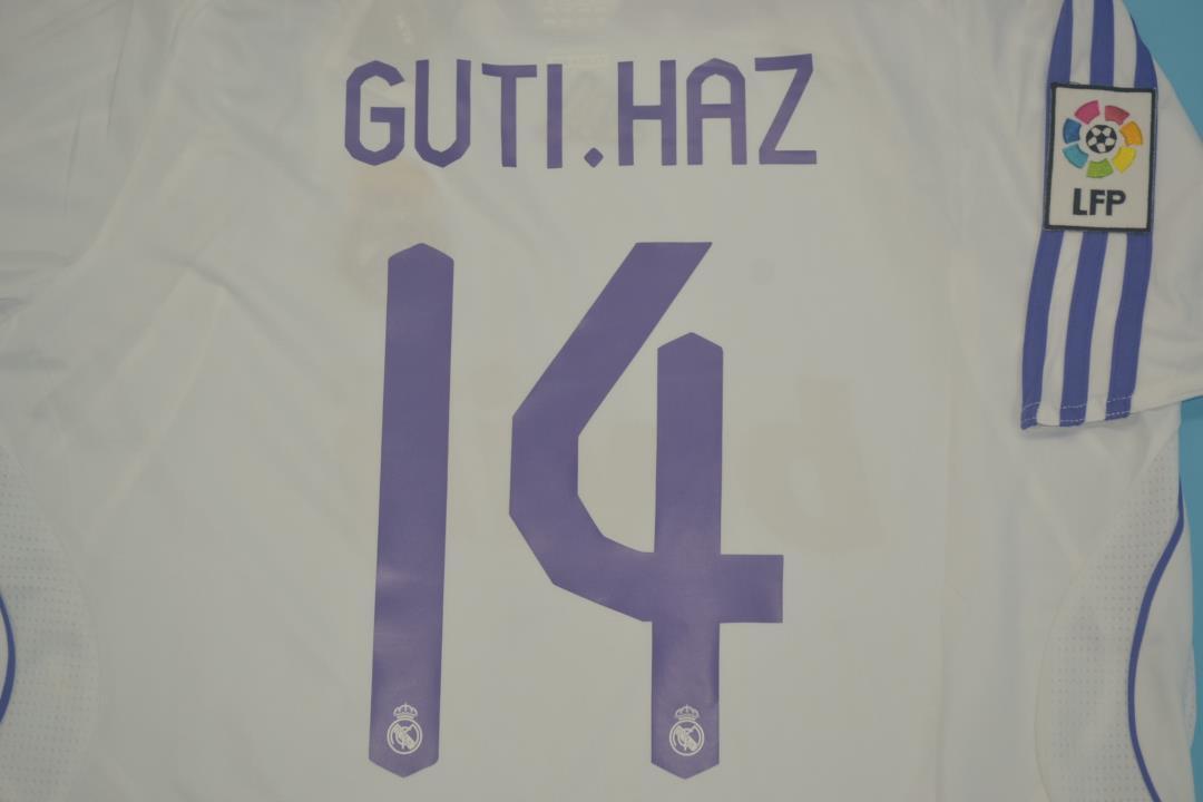 2007-08 Real Madrid Home Retro Jersey - view 6