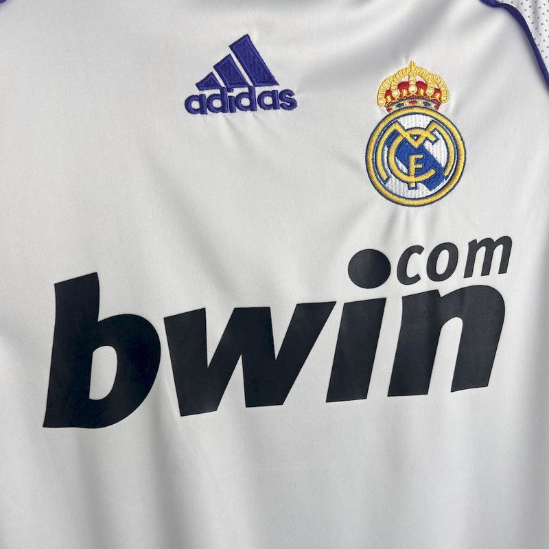 2007-08 Real Madrid Home Retro Jersey - view 9