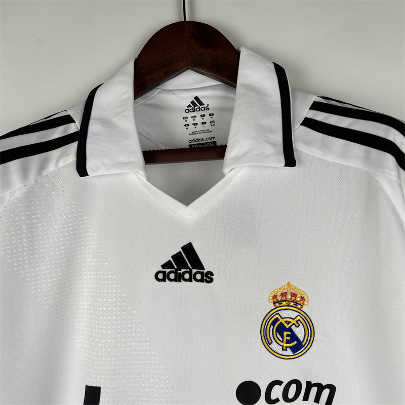 2008-09 Real Madrid Home Retro Jersey - view 6