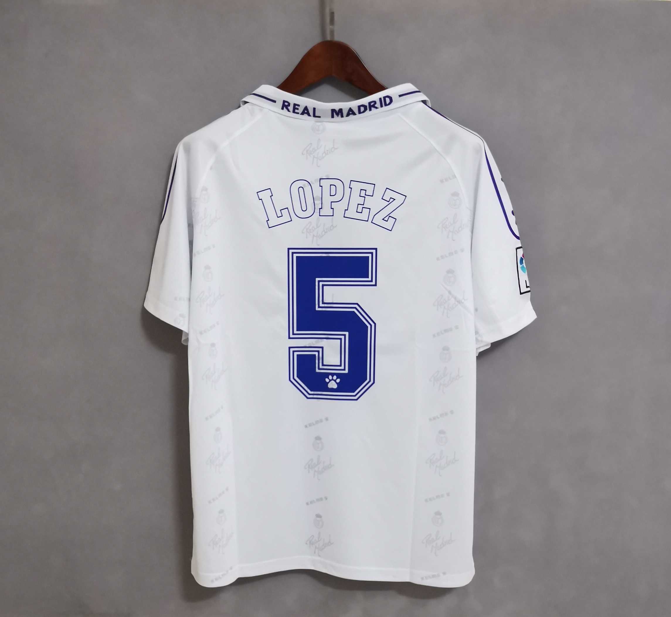 1994-96 Real Madrid Home Retro Jersey - view 14