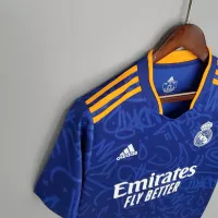 21-22 Real Madrid Away Soccer Retro Jersey - view 6