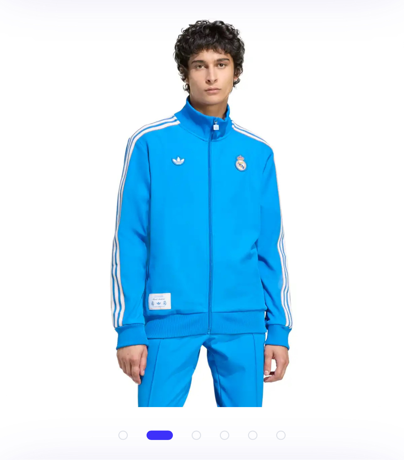 2025-26 Real Madrid Terrace Icons Track Training Jacket Set Blue - view 14