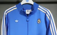 2025-26 Real Madrid Terrace Icons Track Training Jacket Set Blue - view 17