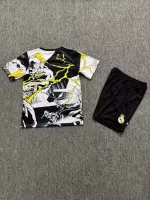 25-26 Real Madrid Avengers Pre-match Soccer Kids Kit Jersey+Shorts - view 3