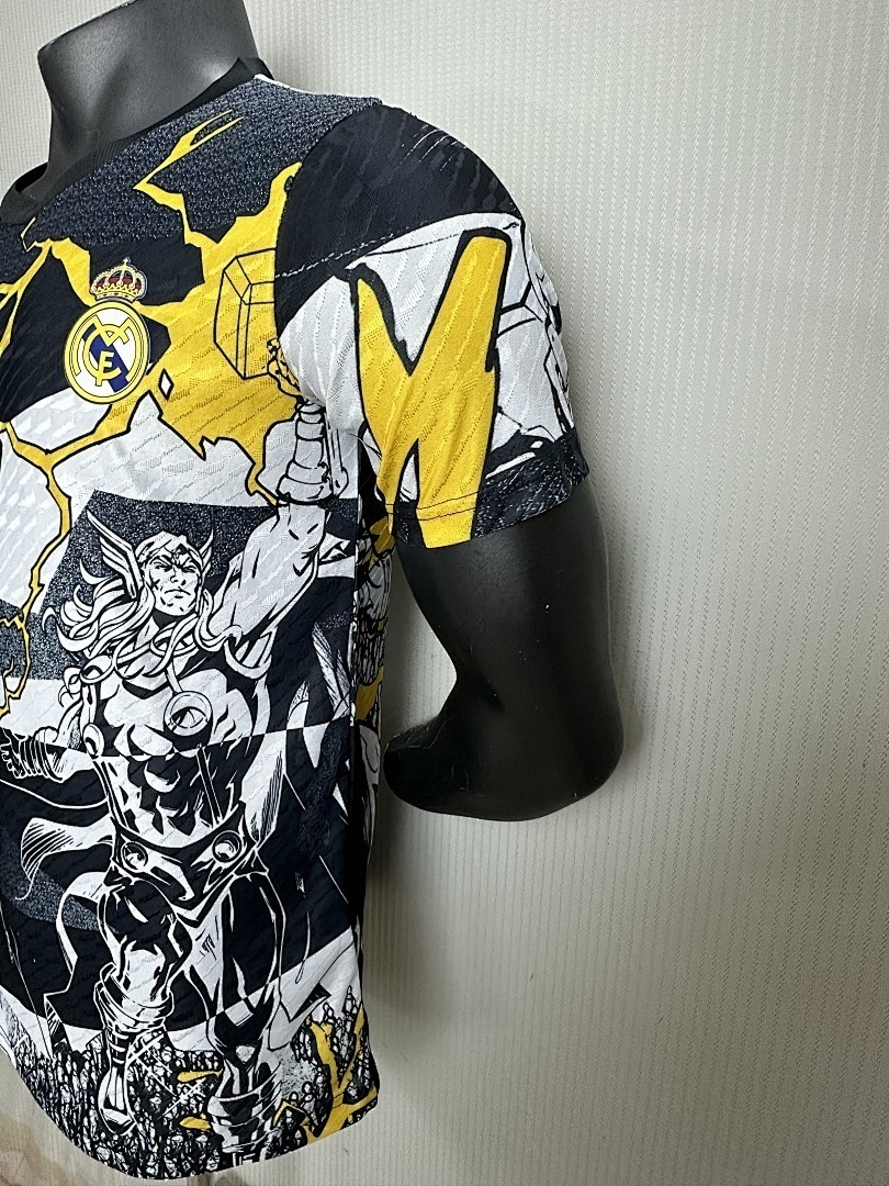 25-26 Real Madrid Marvel Soccer Jersey Special Edition - view 6