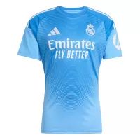 25-26 Real Madrid Goalkeeper Soccer Jersey Blue - view 1