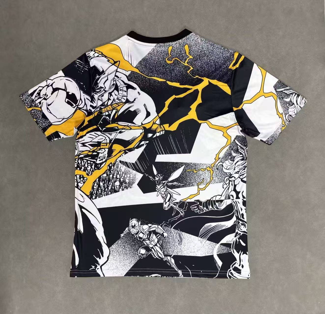 25-26 Real Madrid Avengers Soccer Jersey Pre-match - view 3