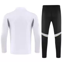 25-26 Real Madrid 1/4 Zipper Sweat Kit(Top+Pants) White - view 3