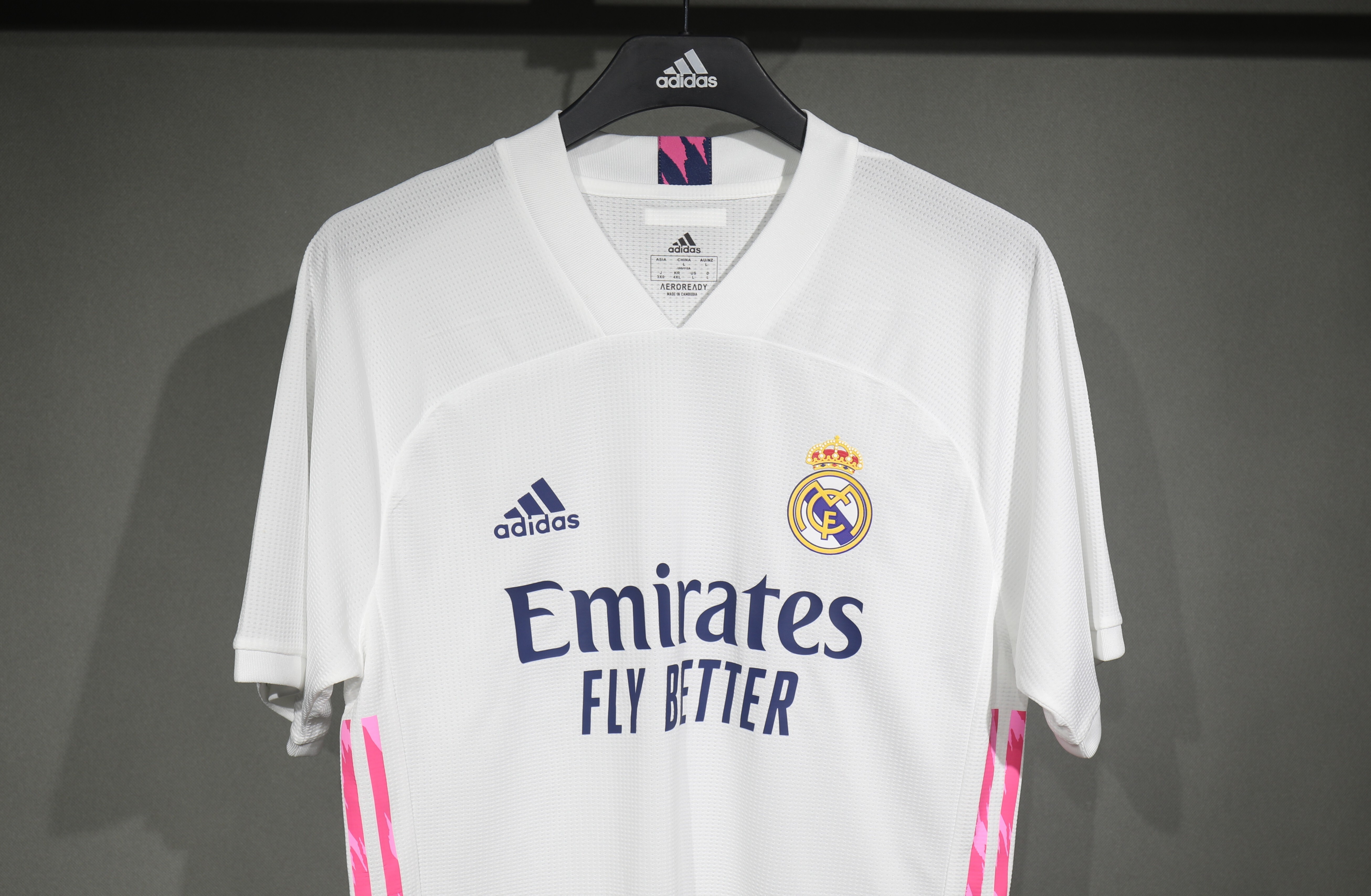 20-21 Real Madrid Home Retro Jersey Player Edition - view 3