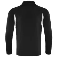 25-26 Real Madrid 1/4 Zipper Sweat Kit(Top+Pants) Black - view 5