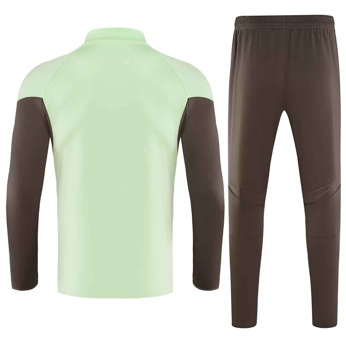 25-26 Real Madrid 1/4 Zipper Sweat Kit(Top+Pants) Green - view 3