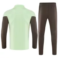 25-26 Real Madrid 1/4 Zipper Sweat Kit(Top+Pants) Green - view 3