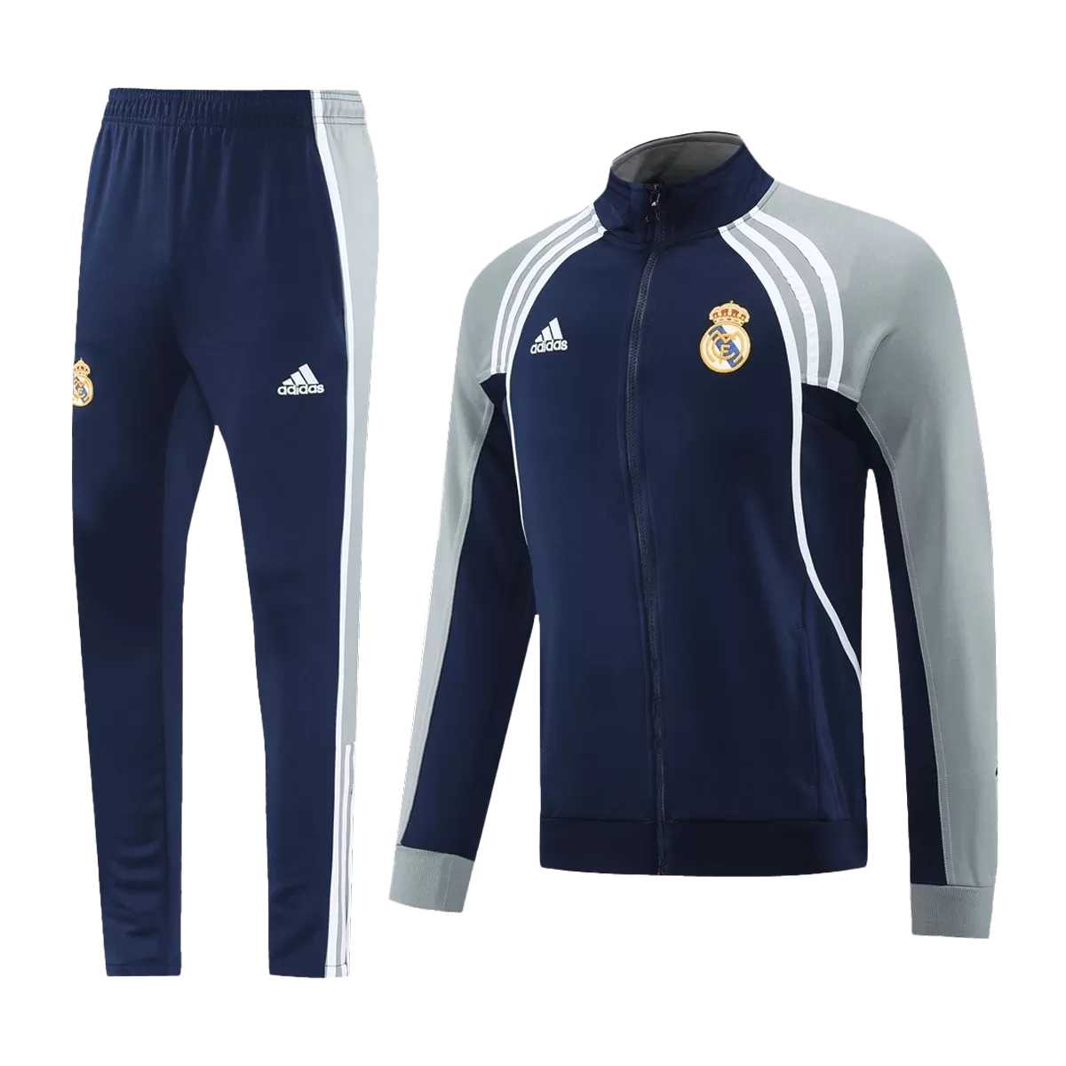 2025-26 Real Madrid Training Tracksuit Kit(Jacket+Pants) 06 Navy - view 3