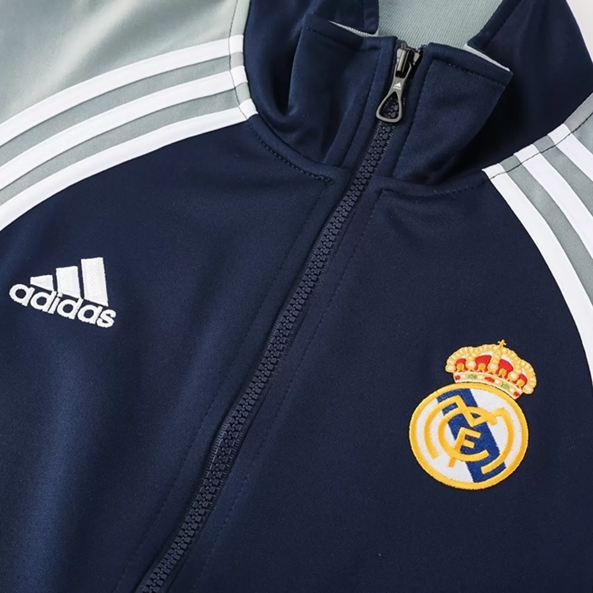 2025-26 Real Madrid Training Tracksuit Kit(Jacket+Pants) 06 Navy - view 7