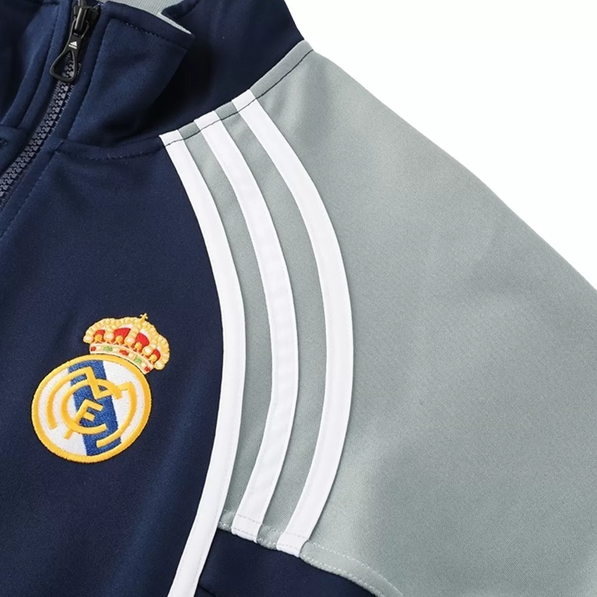 2025-26 Real Madrid Training Tracksuit Kit(Jacket+Pants) 06 Navy - view 9