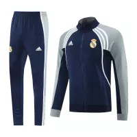2025-26 Real Madrid Training Tracksuit Kit(Jacket+Pants) 06 Navy - view 3