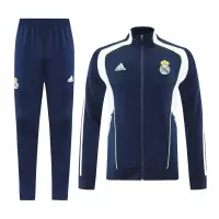 2025-26 Real Madrid Training Tracksuit Kit(Jacket+Pants) 03 Navy - view 3